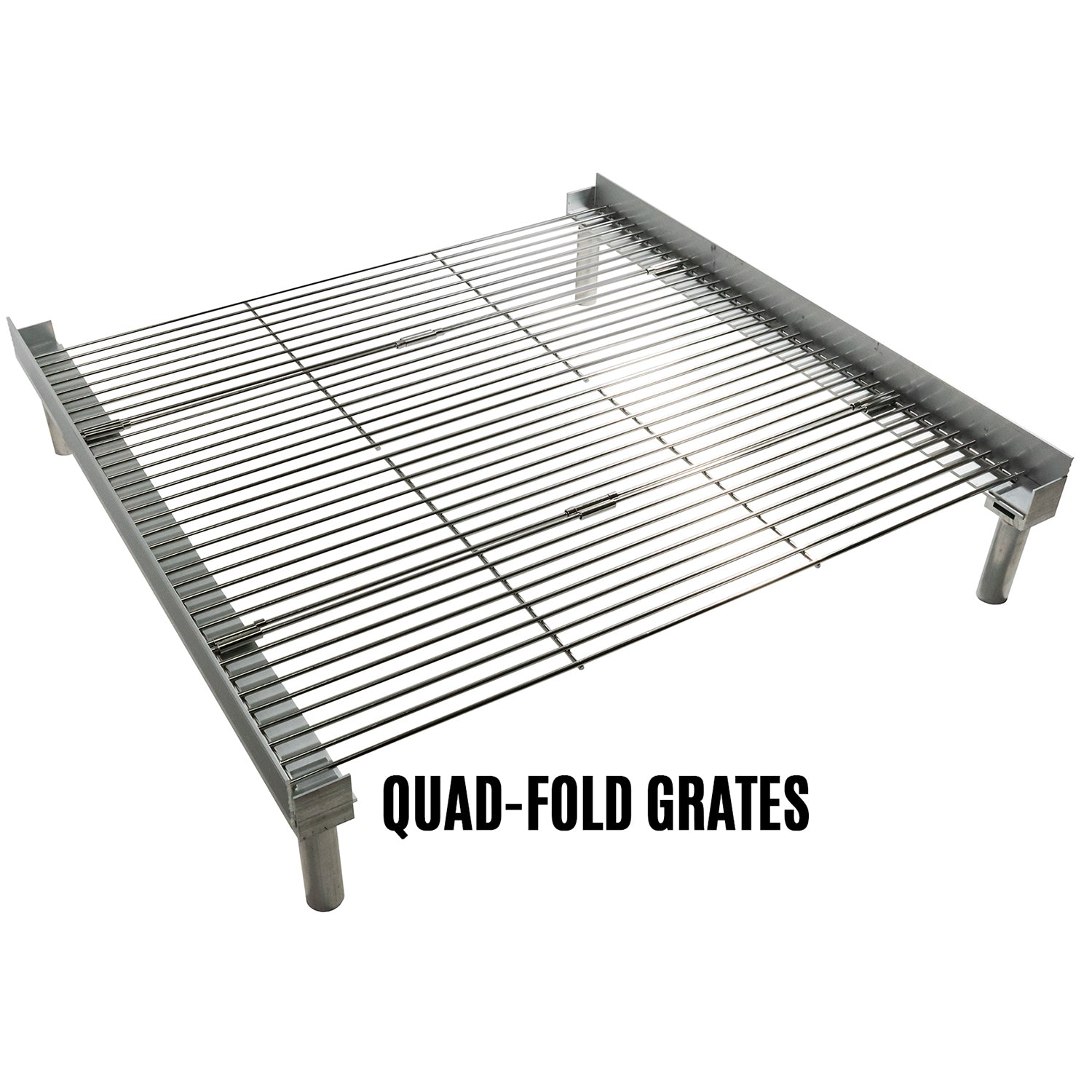 Pop-Up Fire Pit Grill Grate