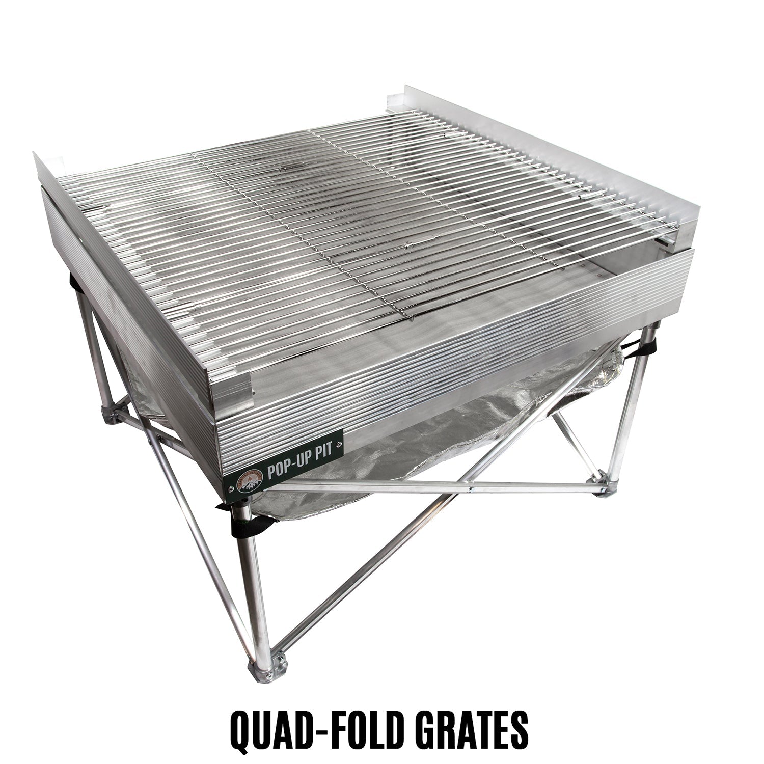 Pop-Up Fire Pit Grill Grate