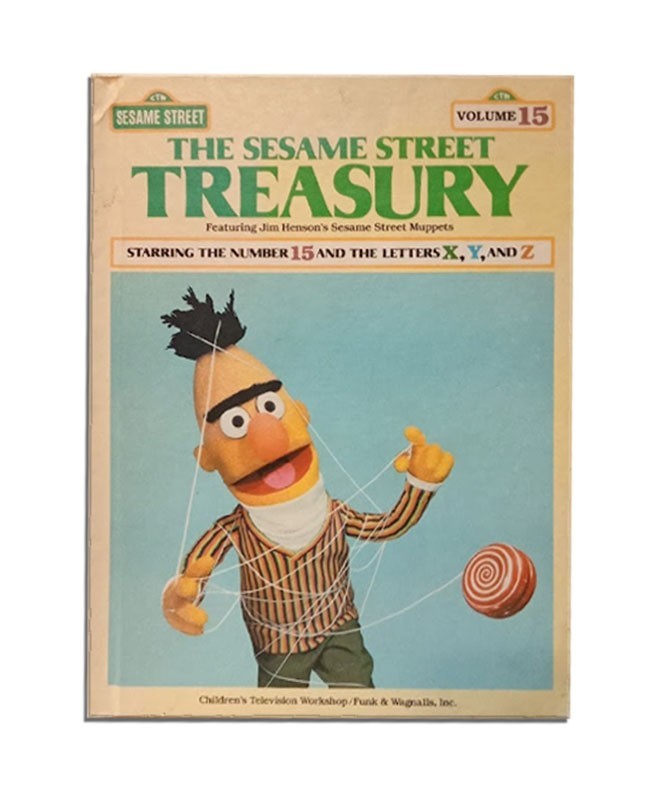 The Sesame Street Treasury Volume 15 Hardcover 1983   b35