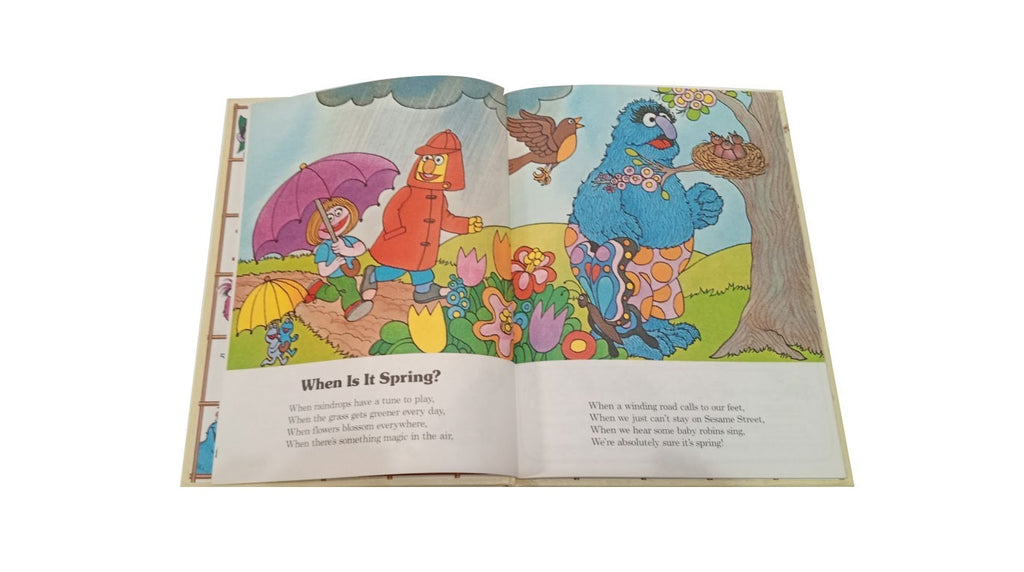 The Sesame Street Treasury Volume 1 Hardcover 1983   b35