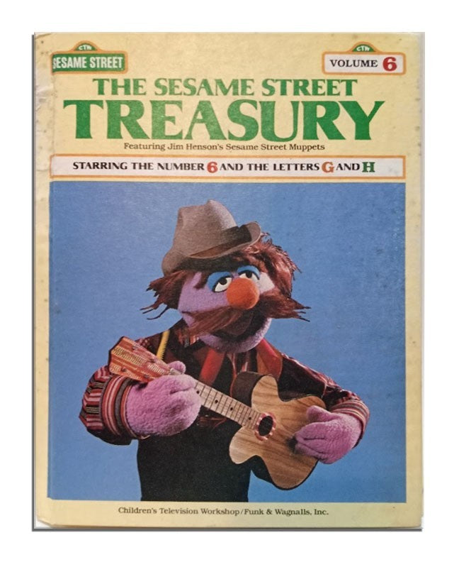The Sesame Street Treasury Volume 6 Hardcover 1983   b35