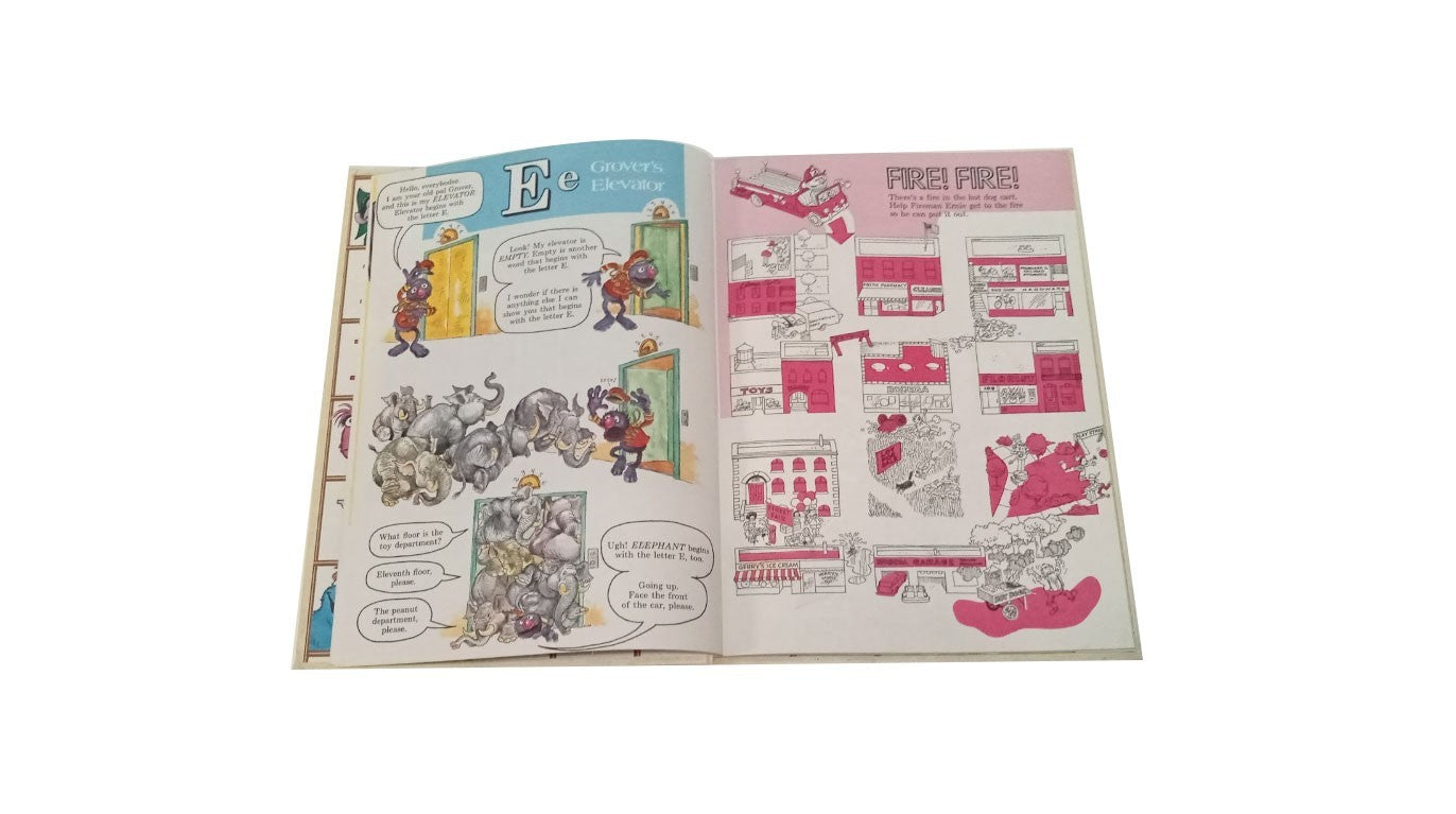 The Sesame Street Treasury Volume 5 Hardcover 1983   b35