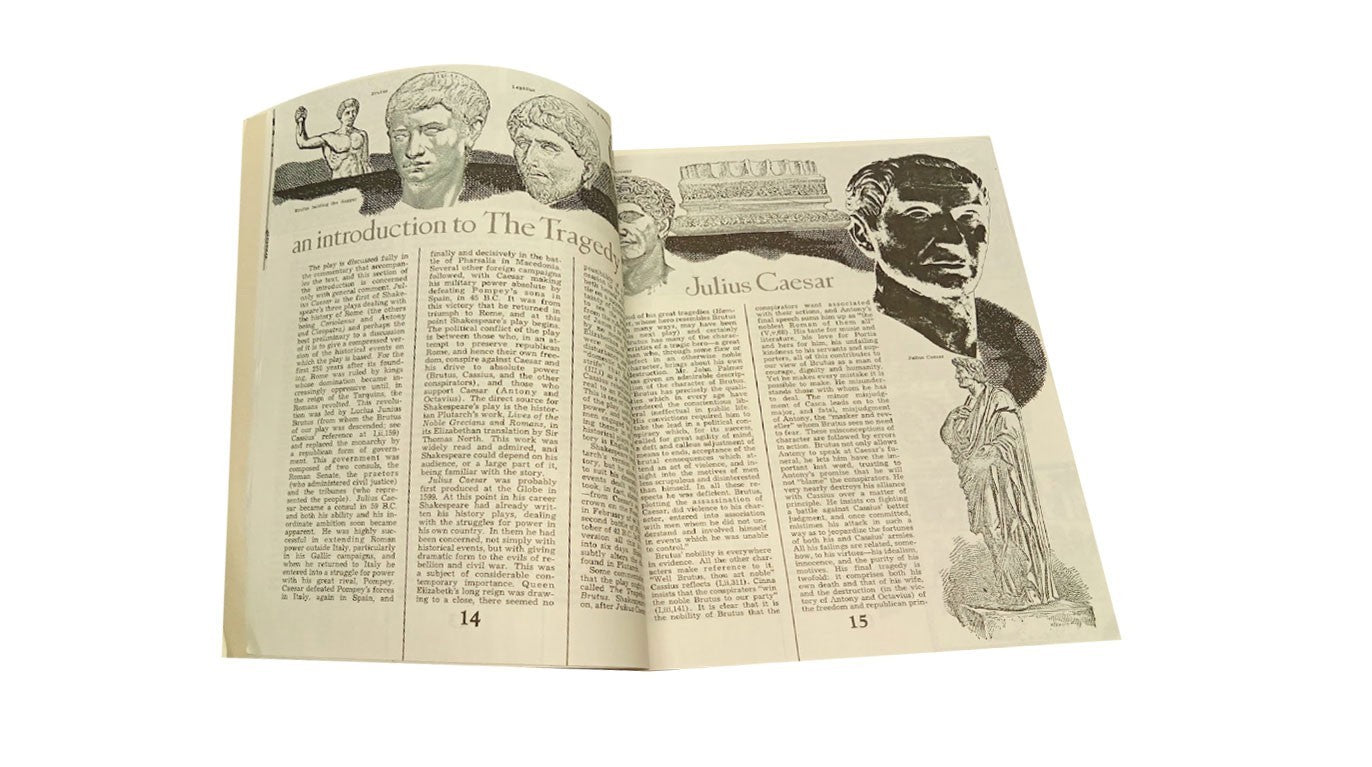 Julius Caeser Complete Study edition cliff's notes  b34