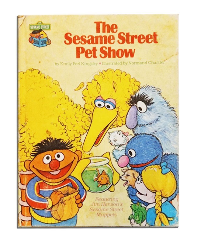 The Sesame Street Pet Show Book by Emily Perl Kingsley (1980)   b35