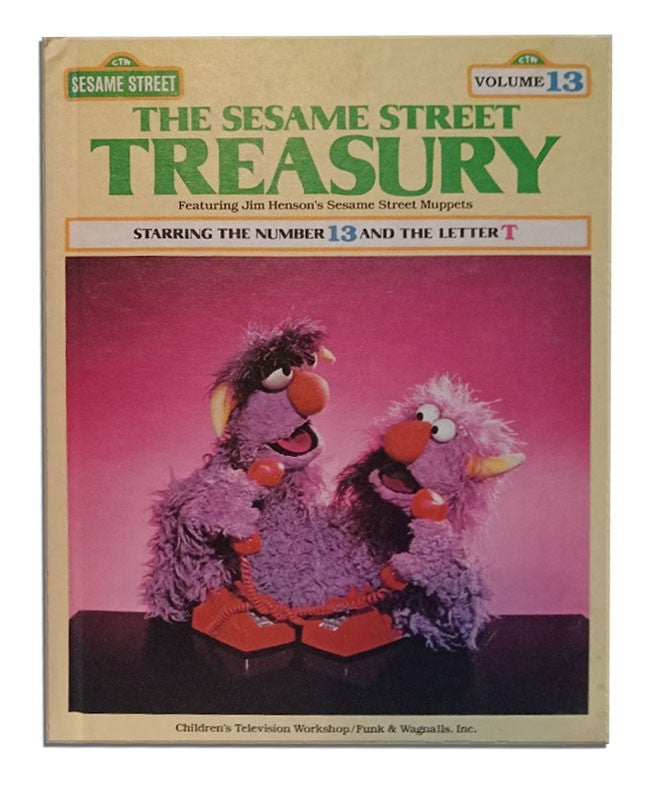 The Sesame Street Treasury Volume 13 Hardcover 1983   b35