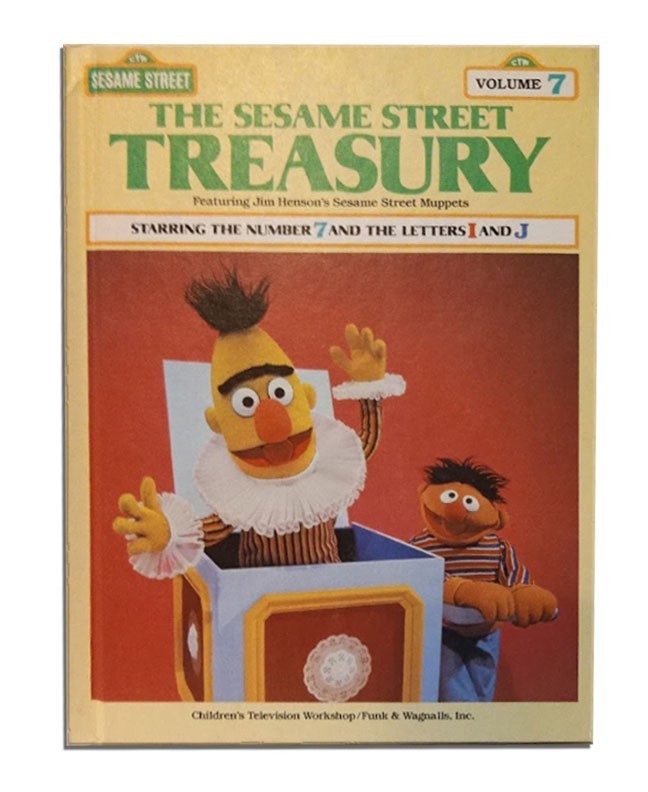 The Sesame Street Treasury Volume 7 Hardcover 1983   b35