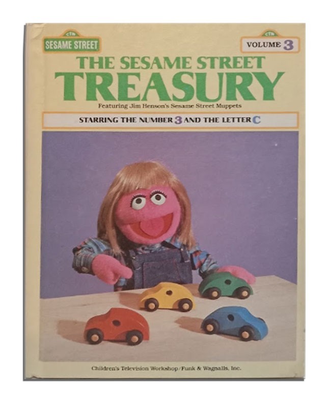 The Sesame Street Treasury Volume 3 Hardcover 1983   b35