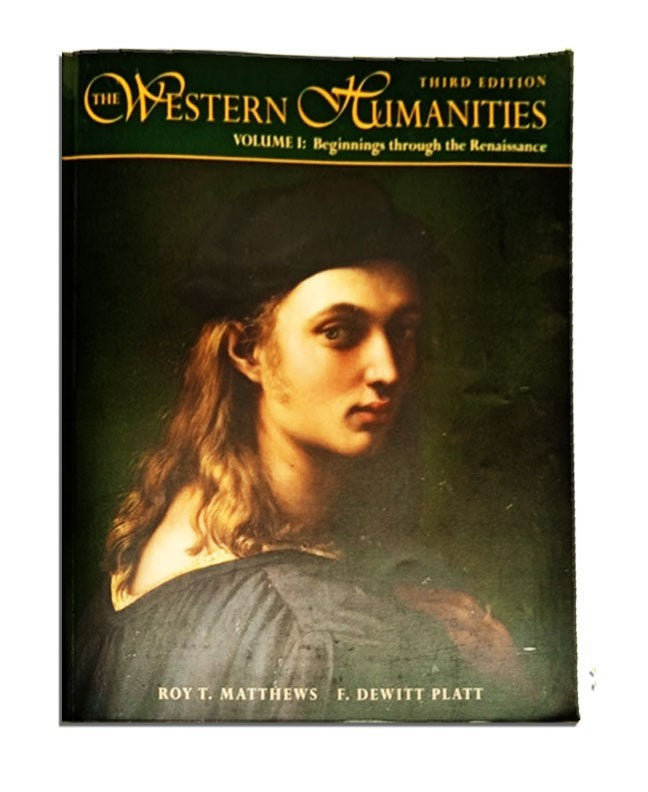 Western Humanities: Beginnings Through the Renaissance b34