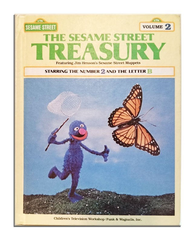 The Sesame Street Treasury Volume 2 Hardcover 1983   b35