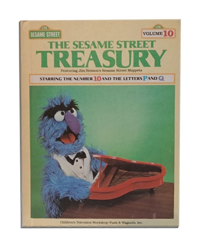 The Sesame Street Treasury Volume 10 Hardcover 1983   b35