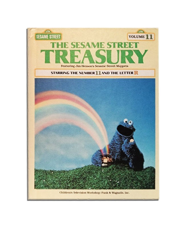 The Sesame Street Treasury Volume 11 Hardcover 1983   b35