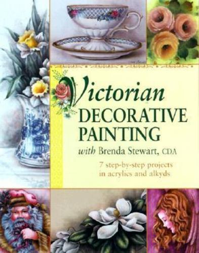 Victorian Decorative Painting by Brenda Stewart 2000 PB "MINT"              B-25