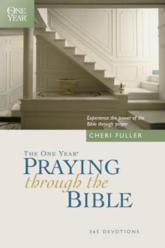 One Year Praying through the Bible 2003 PB by Cheri Fuller VG B-17