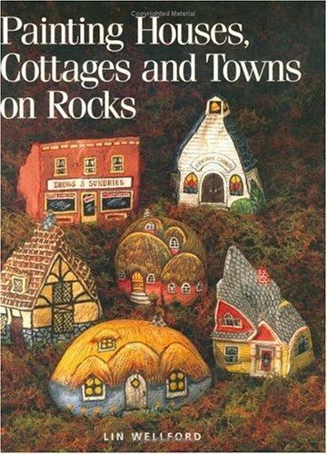 PAINTING HOUSES,COTTAGES and TOWNS on ROCKS 1996                            B-17