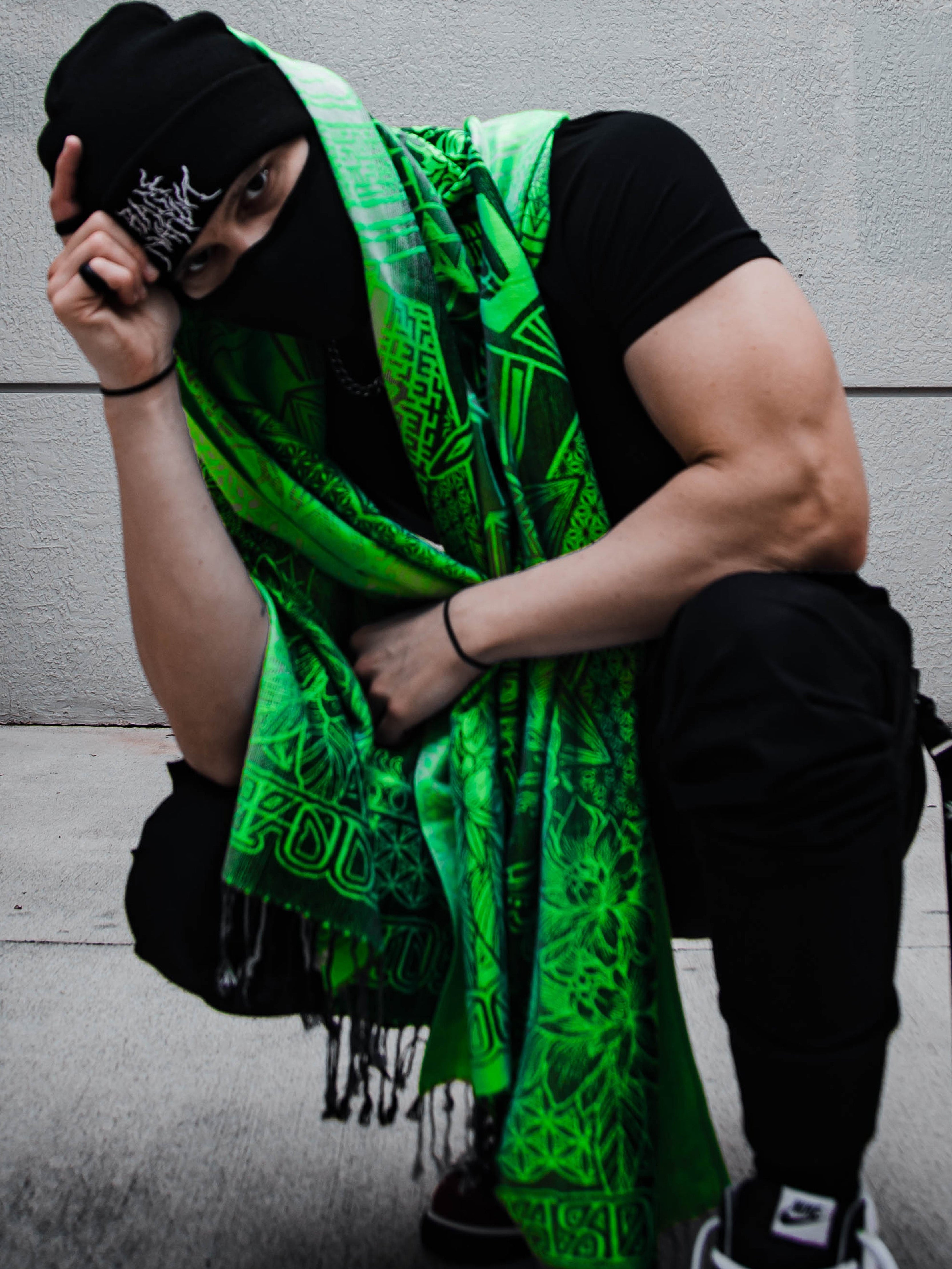 WOUNDS TO WISDOM ✦  UV Gradient Festival Shawl