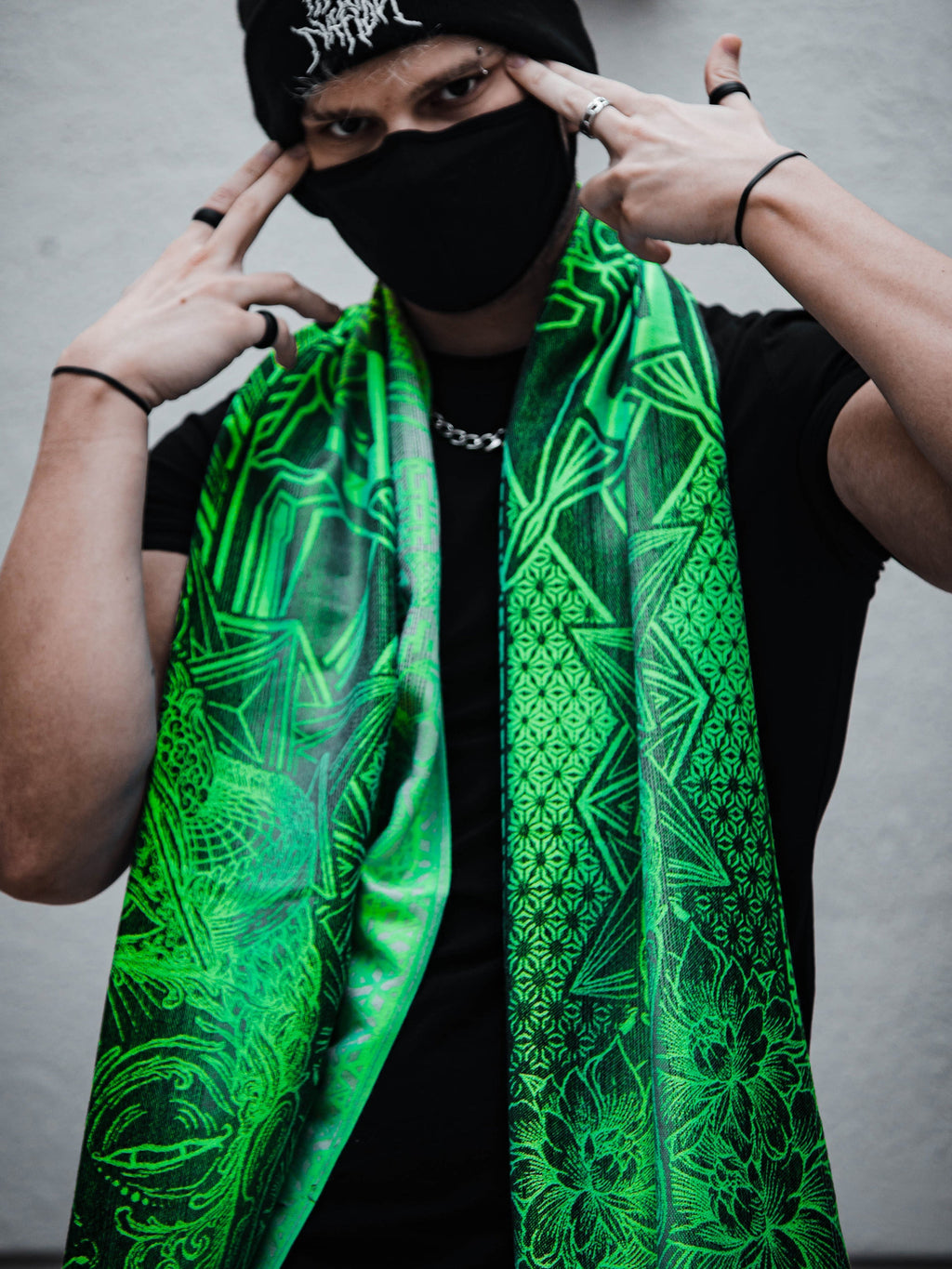 WOUNDS TO WISDOM ✦  UV Gradient Festival Shawl